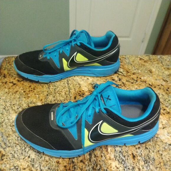 Rare Nike Lunarfly 3 Mens Shoes Sneakers Sz 10 Black Running Athletic 487753-003 main image 6